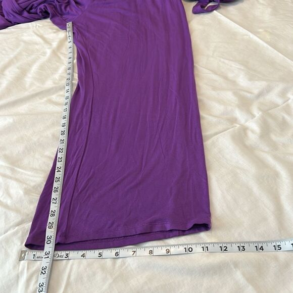 Anthony Originals szP2X purple adjustable button strap full length romper EUC - Picture 10 of 11